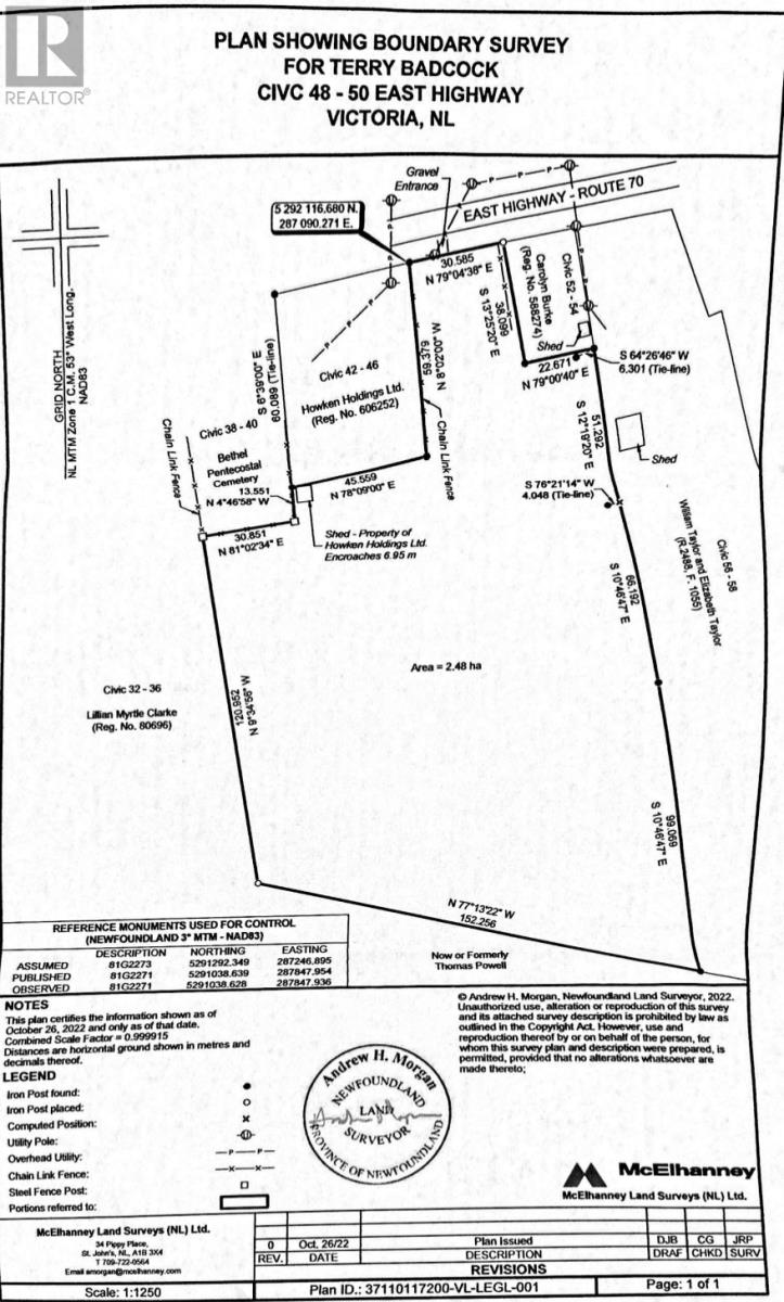 48-50 East Highway, Victoria, Newfoundland & Labrador  A0A 3B0 - Photo 2 - 1296245