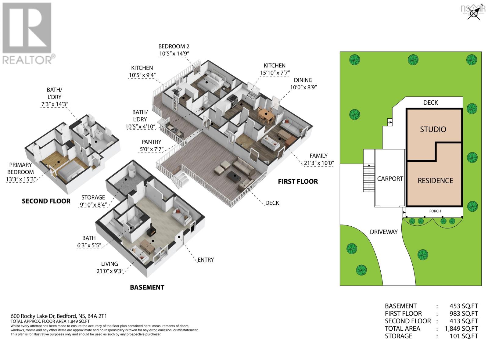 600 Rocky Lake Drive, Bedford, Nova Scotia  B4A 2T6 - Photo 5 - 202607760