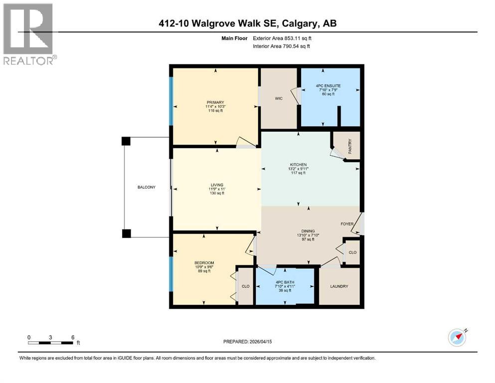 412, 10 Walgrove Walk Se, Calgary, Alberta  T2X 4E1 - Photo 31 - A2302266