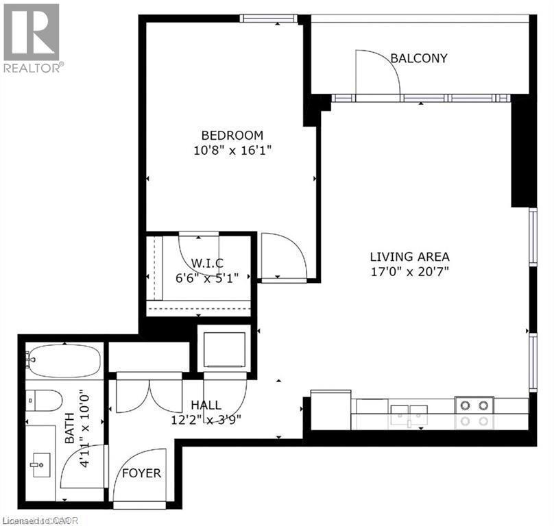 60 Charles Street Unit# 2511, Kitchener, Ontario  N2G 0C9 - Photo 9 - 40820937