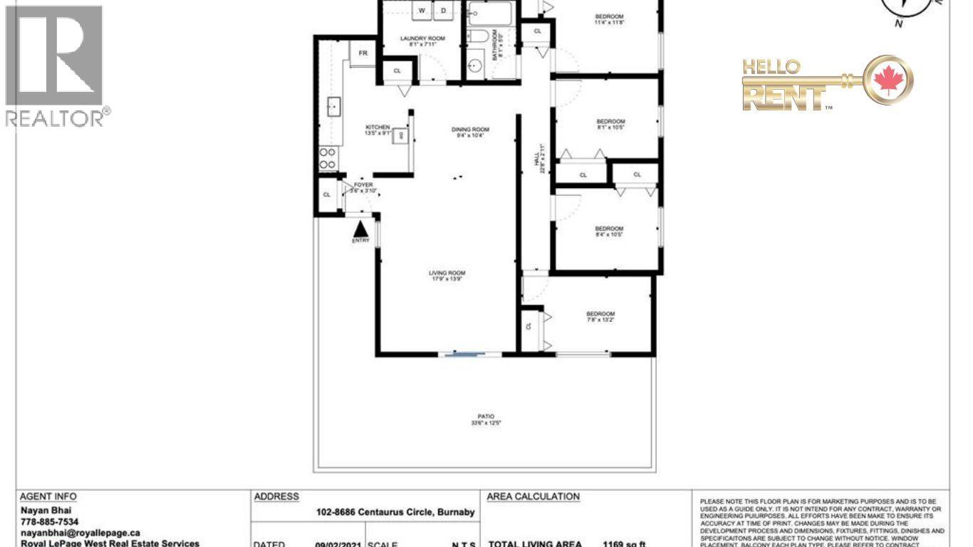 102 8686 Centaurus Circle, Burnaby, British Columbia  V3J 7J9 - Photo 13 - R3112692