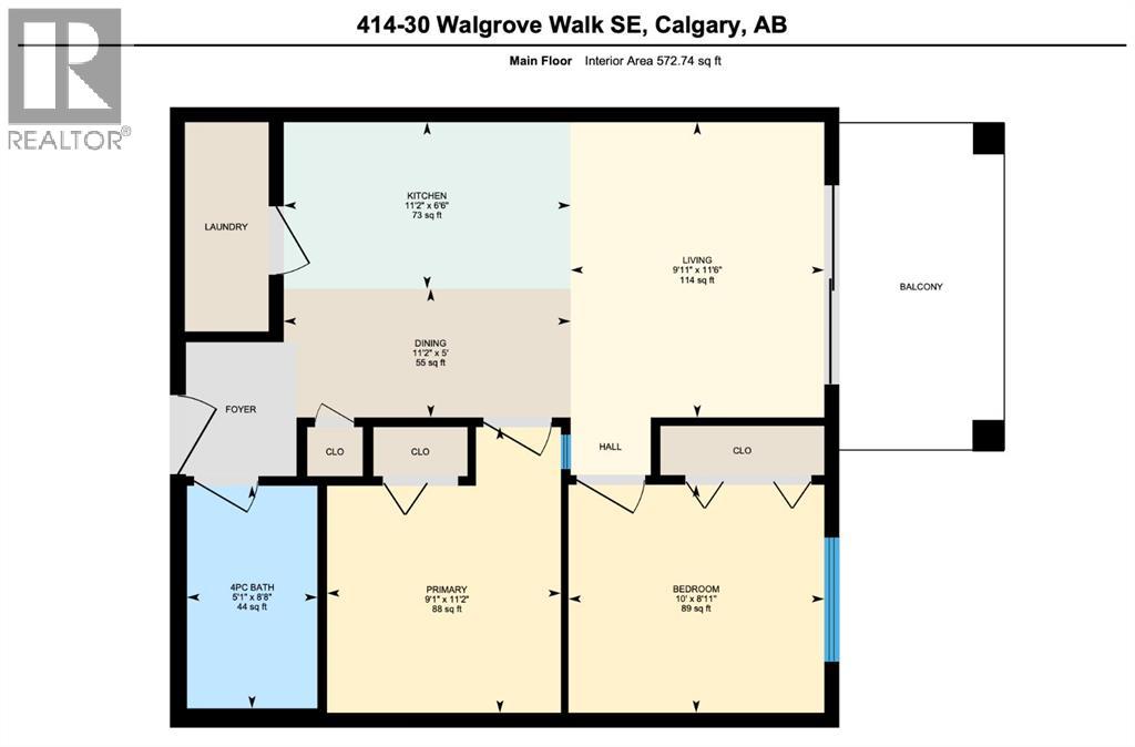 414, 30 Walgrove  Se, Calgary, Alberta  T2X 4M9 - Photo 28 - A2299305