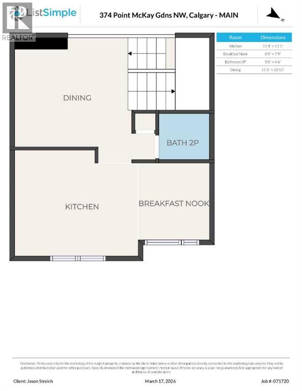 374 Point Mckay Gardens Nw, Calgary, Alberta  T3B 4V8 - Photo 13 - A2294944