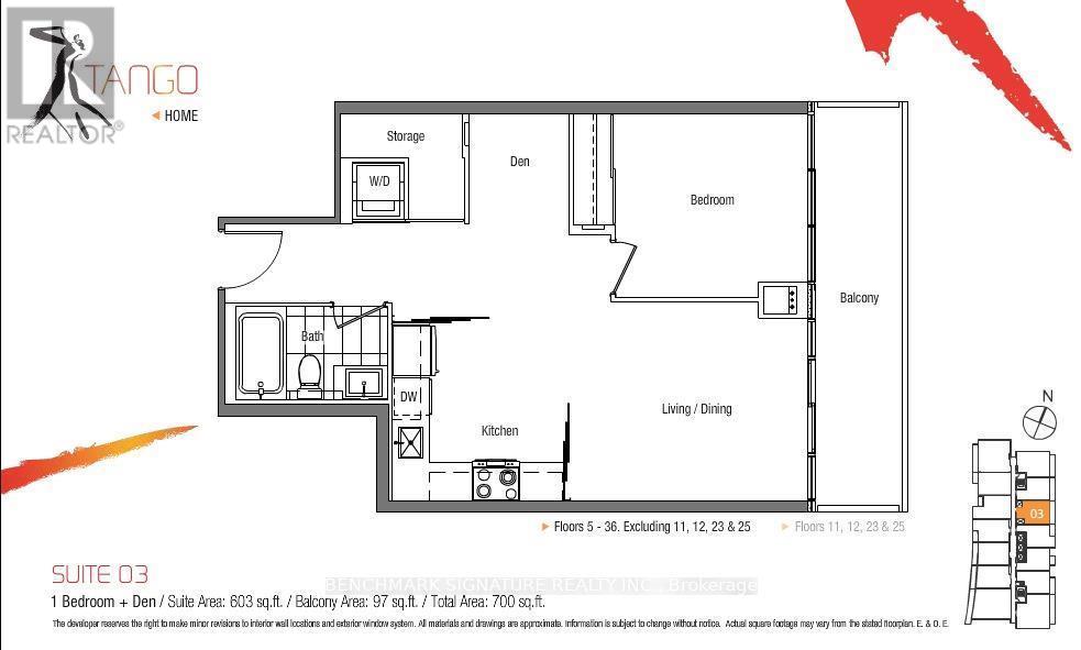 1103 - 121 Mcmahon Drive, Toronto, Ontario  M2K 0C1 - Photo 3 - C12804134