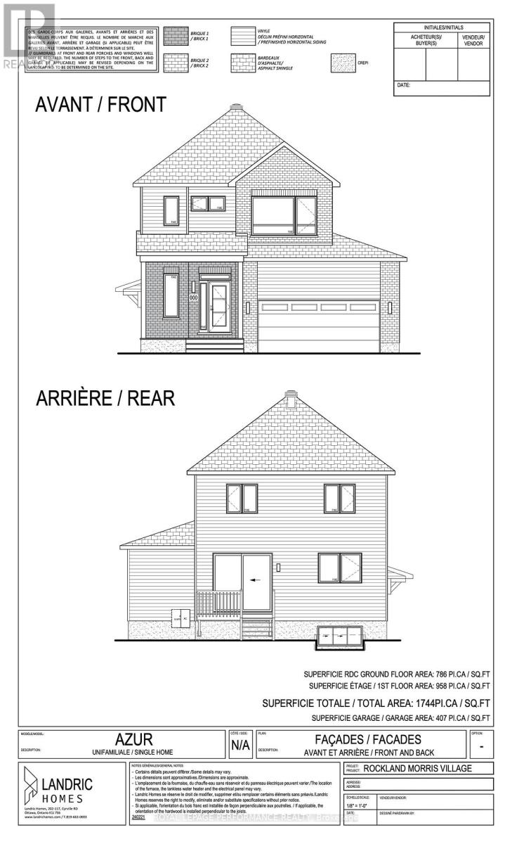 55 Rutile Street, Clarence-Rockland, Ontario  K4K 0M6 - Photo 2 - X13014008