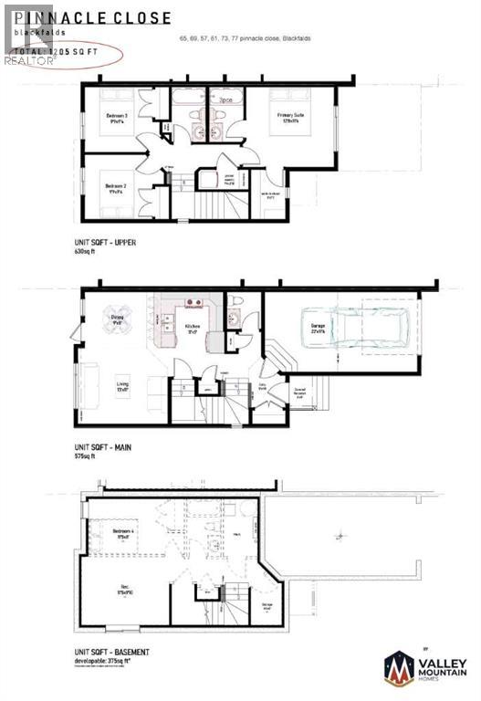 57 Pinnacle Close, Blackfalds, Alberta  T4M 0M3 - Photo 19 - A2284383