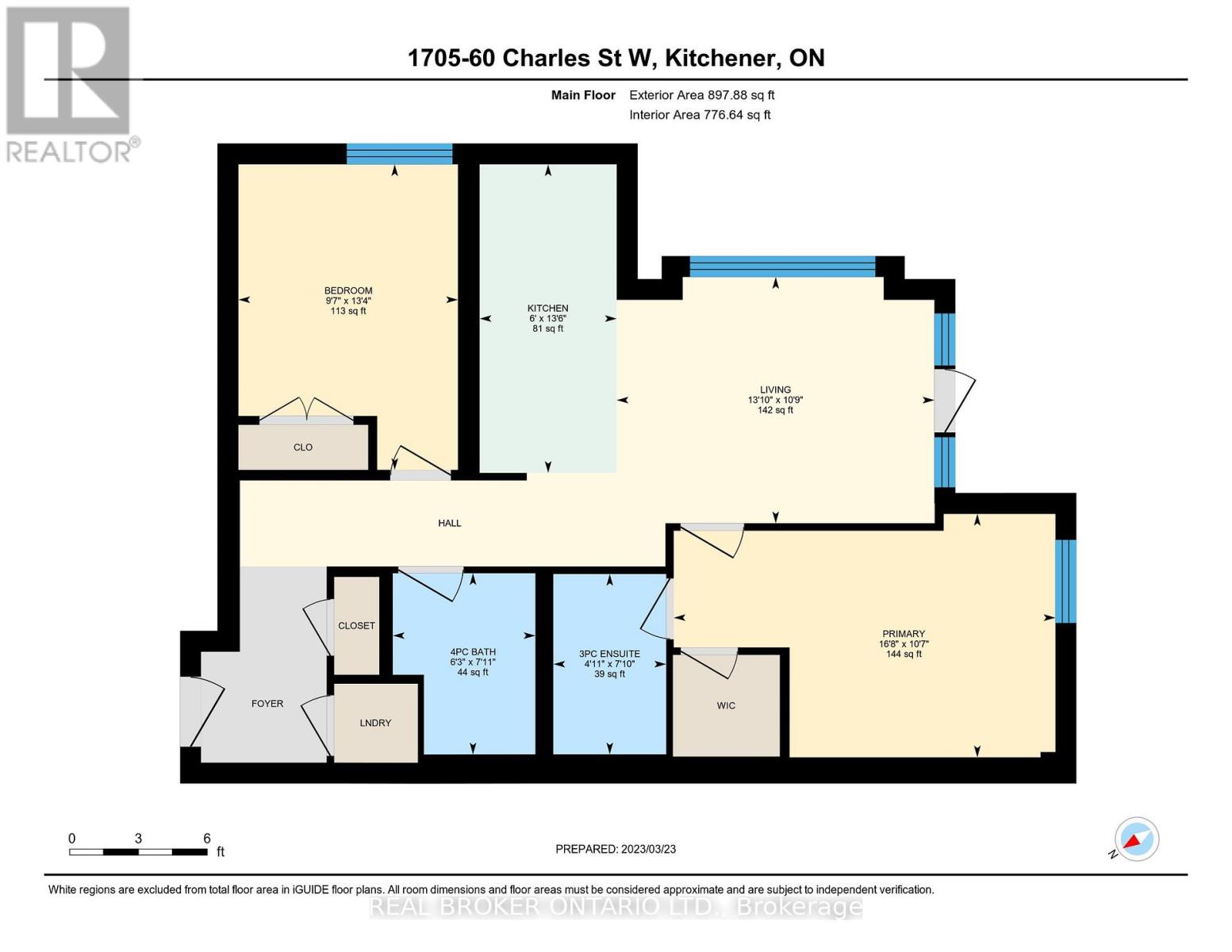 1205 - 60 Charles Street W, Kitchener, Ontario  N2G 1Y6 - Photo 25 - X13014846