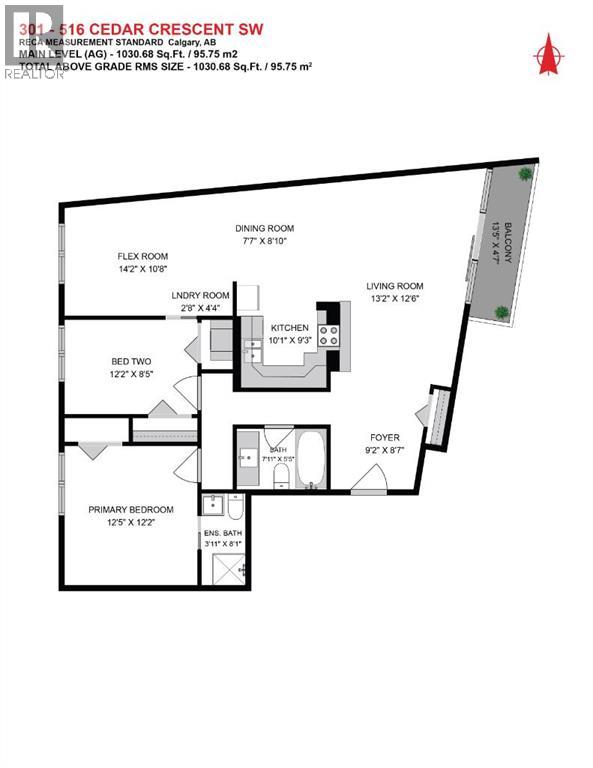 301, 516 Cedar Crescent Sw, Calgary, Alberta  T3C 2Y8 - Photo 4 - A2301290