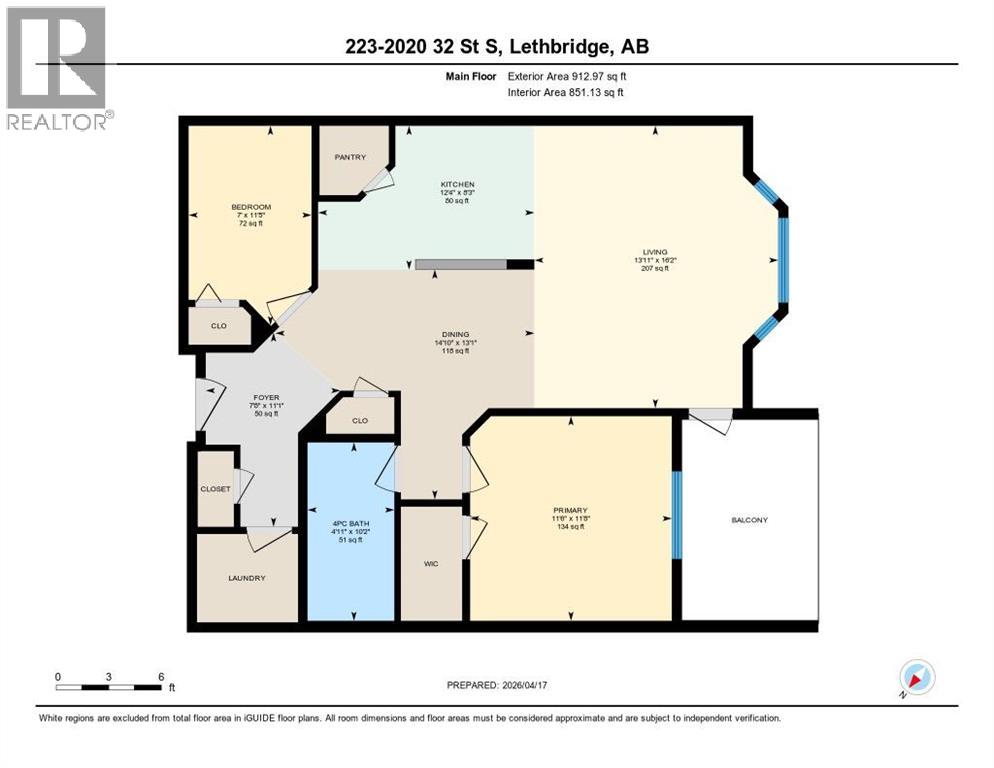 223, 2020 32 Street S, Lethbridge, Alberta  T1K 7T9 - Photo 33 - A2302906