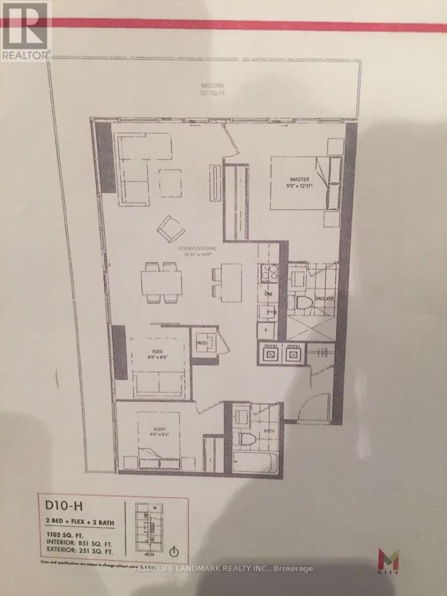 5410 - 3900 Confederation Parkway, Mississauga, Ontario  L5B 0M3 - Photo 14 - W13014792