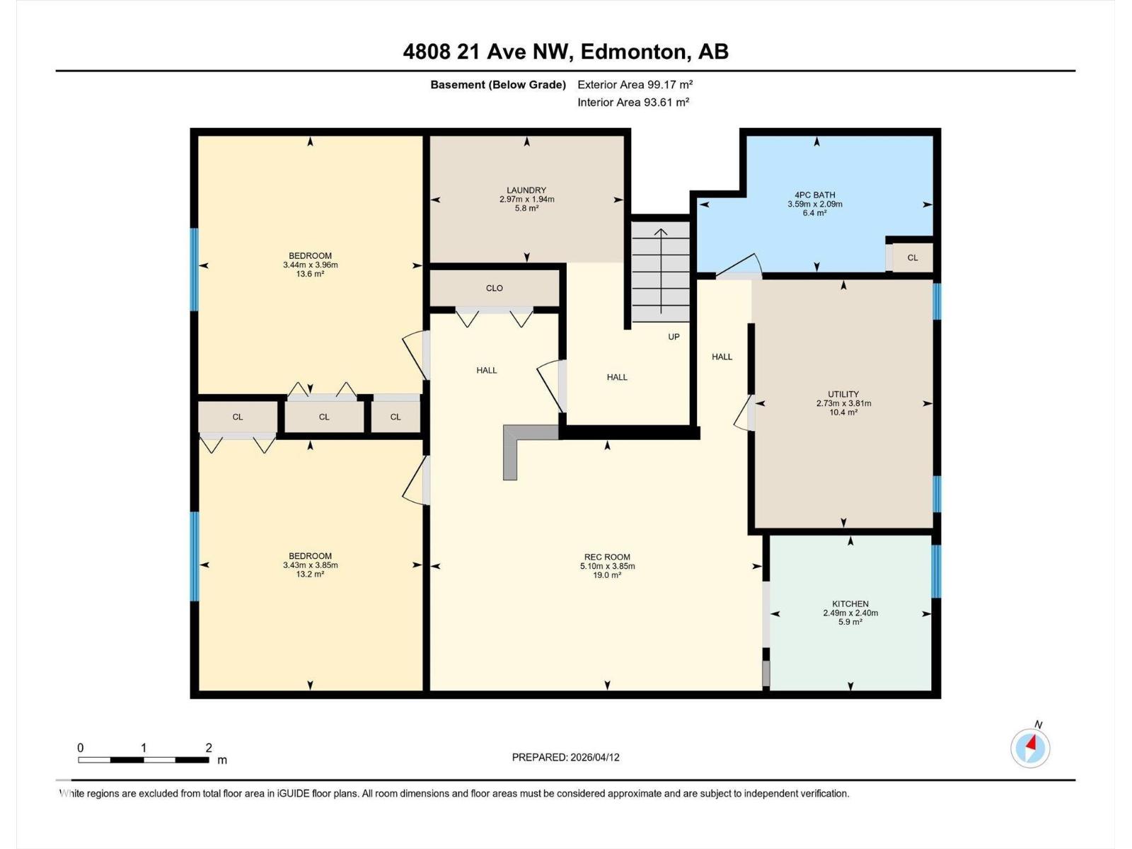 4808 21 Av Nw, Edmonton, Alberta  T6L 2V8 - Photo 62 - E4482992