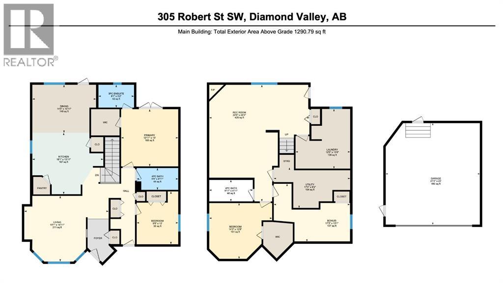 305 Robert Street, Diamond Valley, Alberta  T0L 2A0 - Photo 24 - A2299561