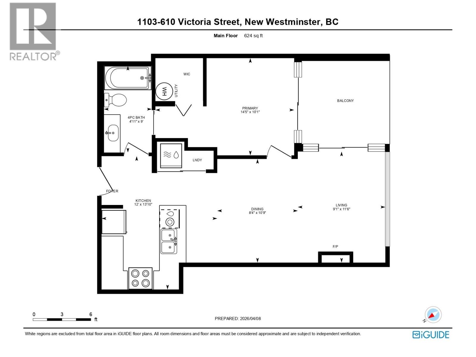 1103 610 Victoria Street, New Westminster, British Columbia  V3M 0A5 - Photo 27 - R3108500