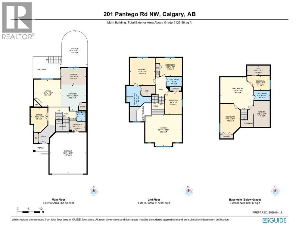 201 Pantego Road Nw, Calgary, Alberta  T3K 0B8 - Photo 50 - A2299691