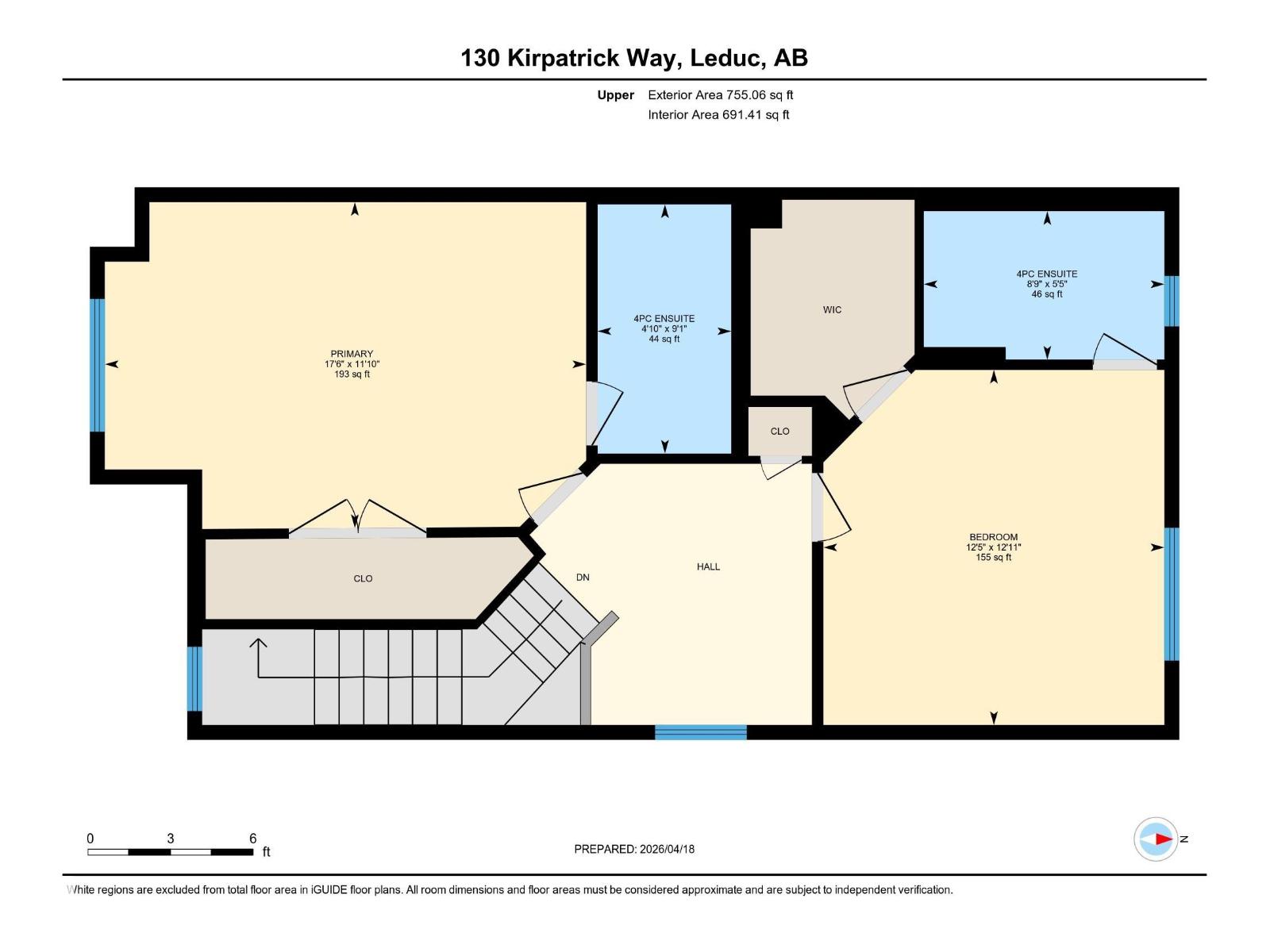 130 Kirpatrick Wy, Leduc, Alberta  T9E 0Z2 - Photo 32 - E4483075