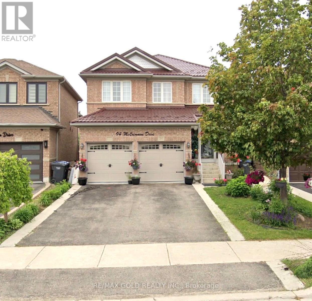 94 MCCRIMMON DRIVE, Brampton, Ontario