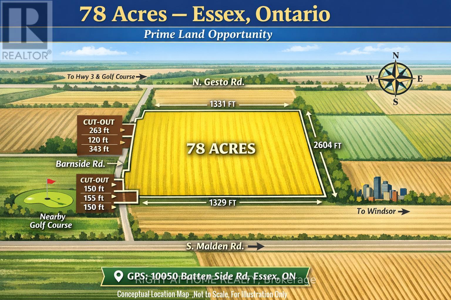 PT LT 30 CON BATTEN SIDE ROAD, Essex, Ontario