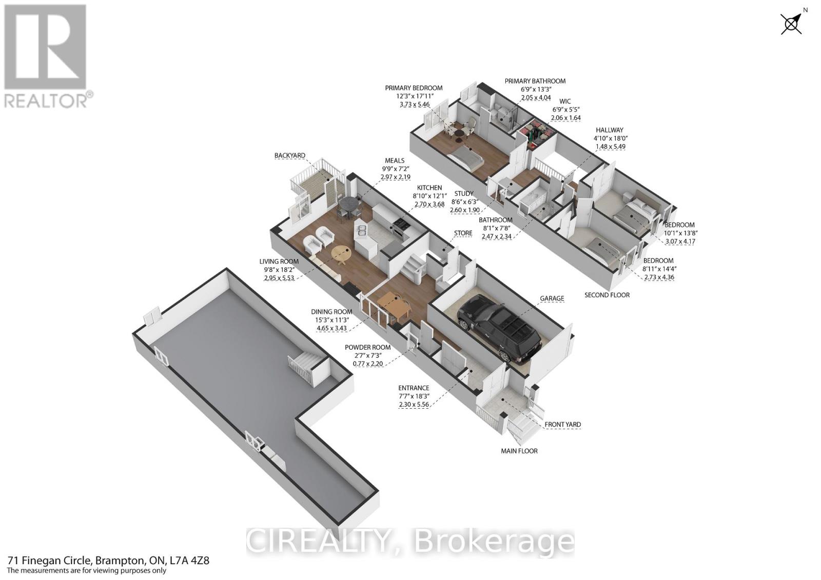 71 Finegan Circle, Brampton, Ontario  L7A 4Z8 - Photo 49 - W13006108