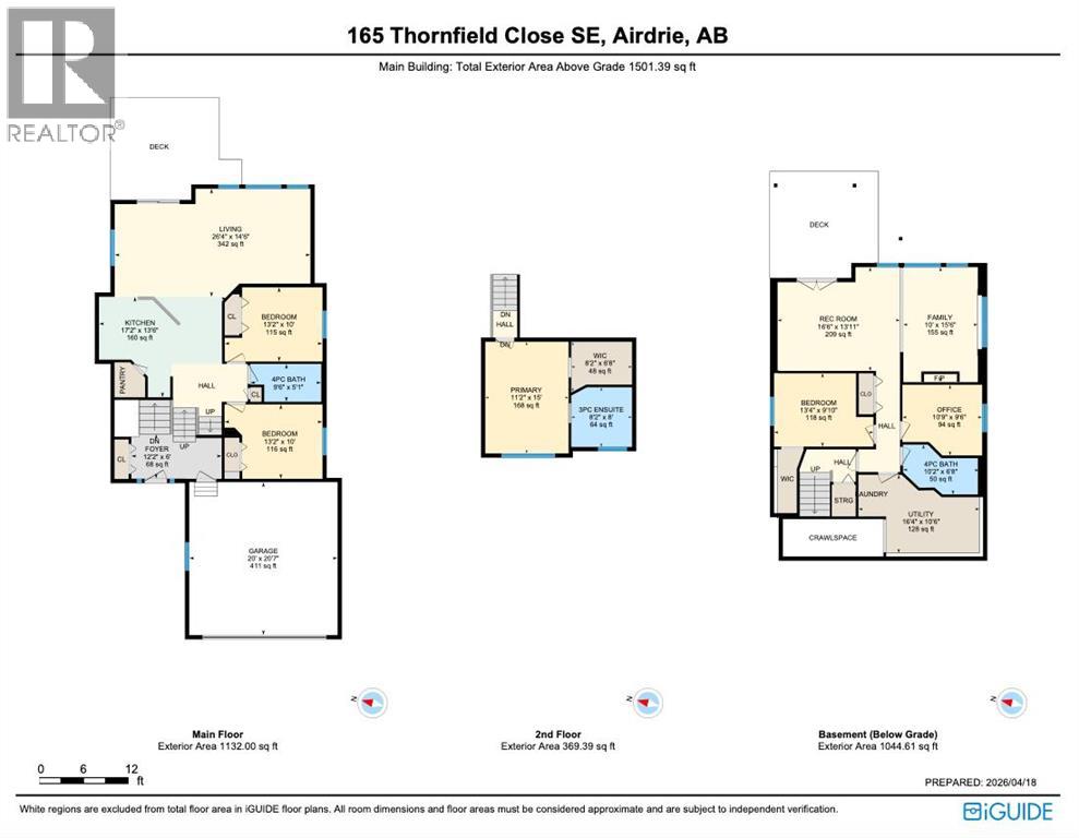 165 Thornfield Close Se, Airdrie, Alberta  T4A 2K8 - Photo 44 - A2302808