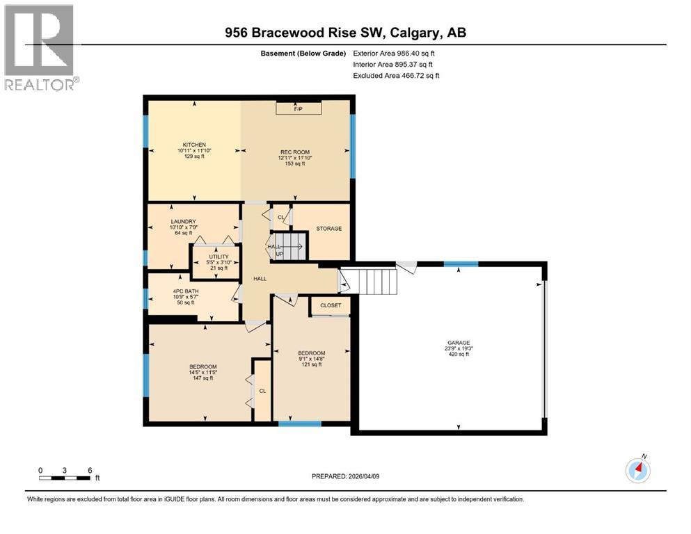 956 Bracewood Rise Sw, Calgary, Alberta  T2W 3C9 - Photo 28 - A2299539