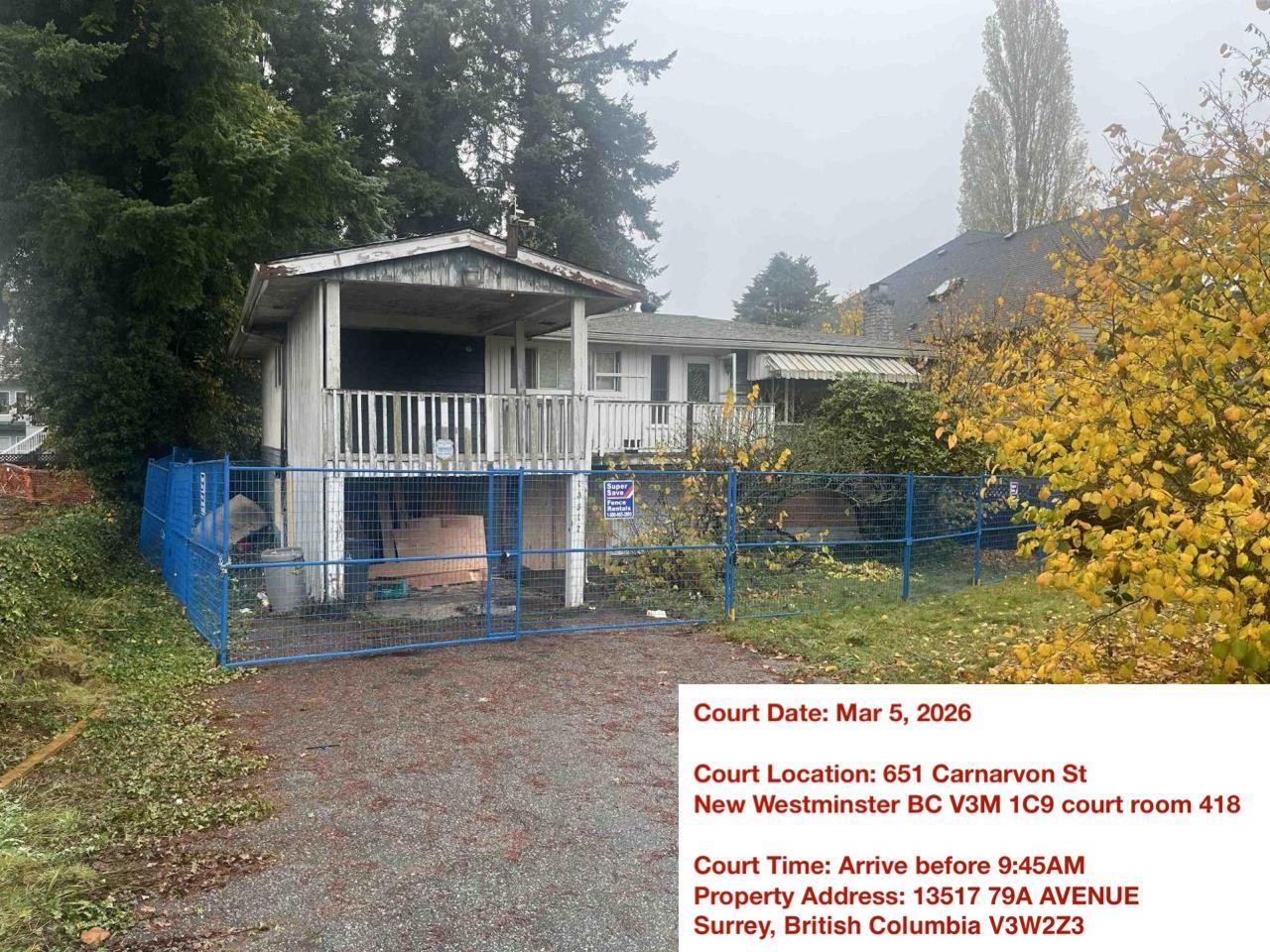 13517 79A AVENUE, Surrey, British Columbia