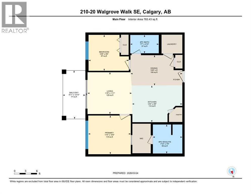 210, 20 Walgrove Walk SE, Calgary, Alberta  T2X 4L2 - Photo 30 - A2295932