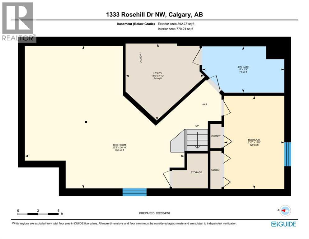 1333 Rosehill Drive Nw, Calgary, Alberta  T2K 1M3 - Photo 21 - A2302742