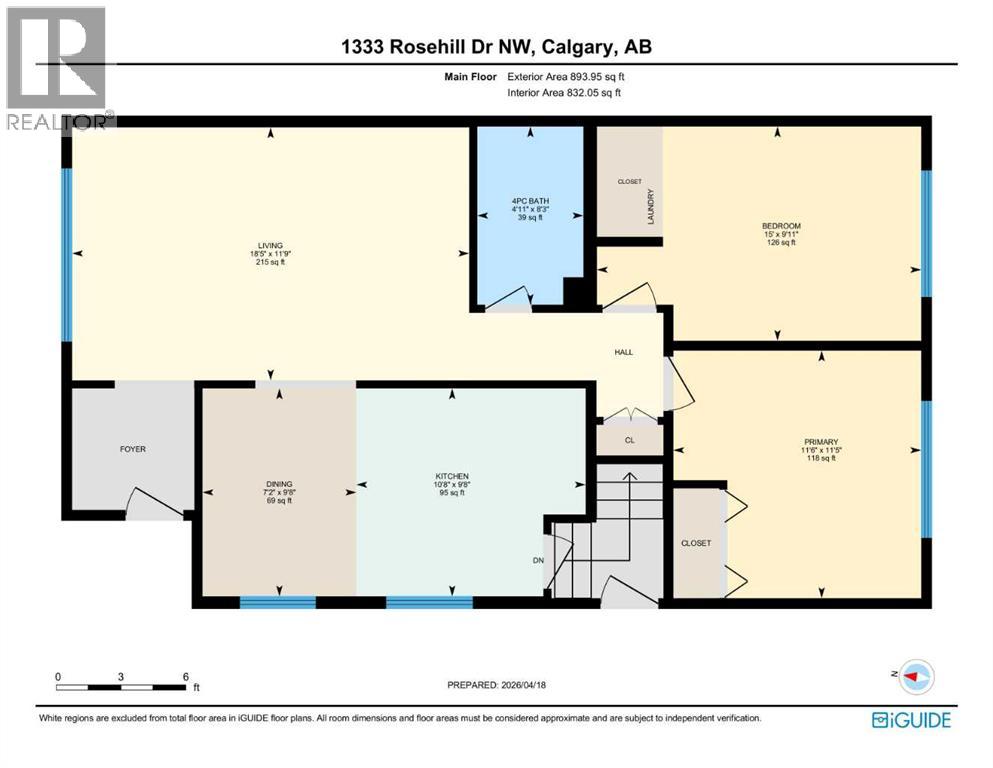 1333 Rosehill Drive Nw, Calgary, Alberta  T2K 1M3 - Photo 5 - A2302742