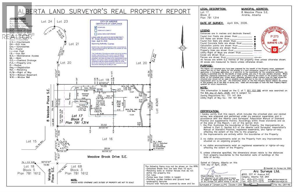8 Meadow Place SE, Airdrie, Alberta  T4A 1W4 - Photo 40 - A2299404
