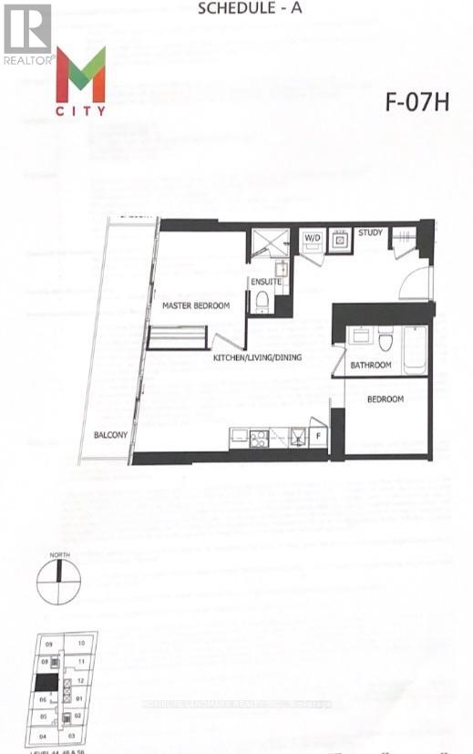 5607 - 3900 Confederation Parkway, Mississauga, Ontario  M5B 0M3 - Photo 23 - W13017830