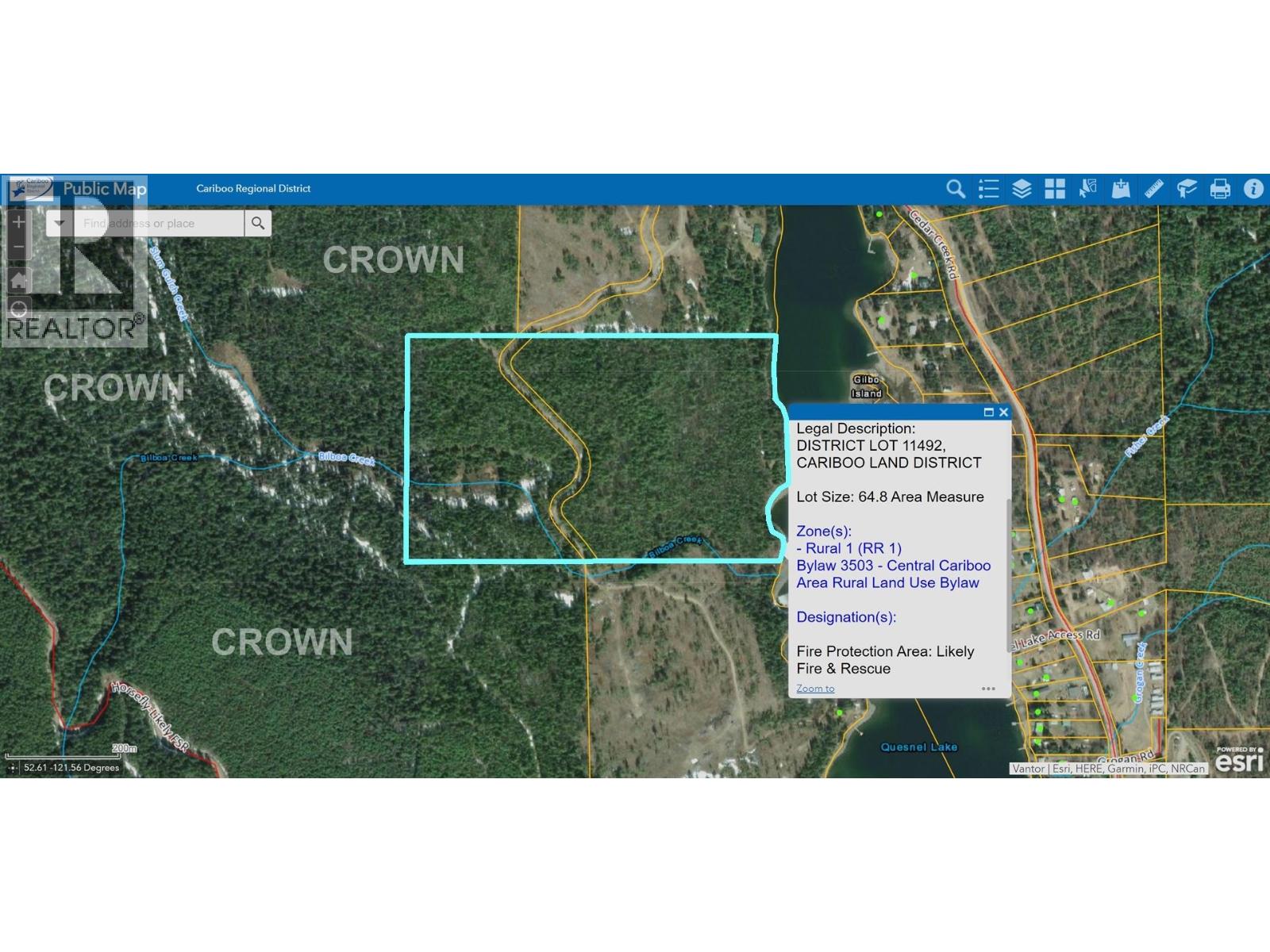 Dl11492 Quesnel Lake, Likely, British Columbia  V0L 1N0 - Photo 2 - R3113190
