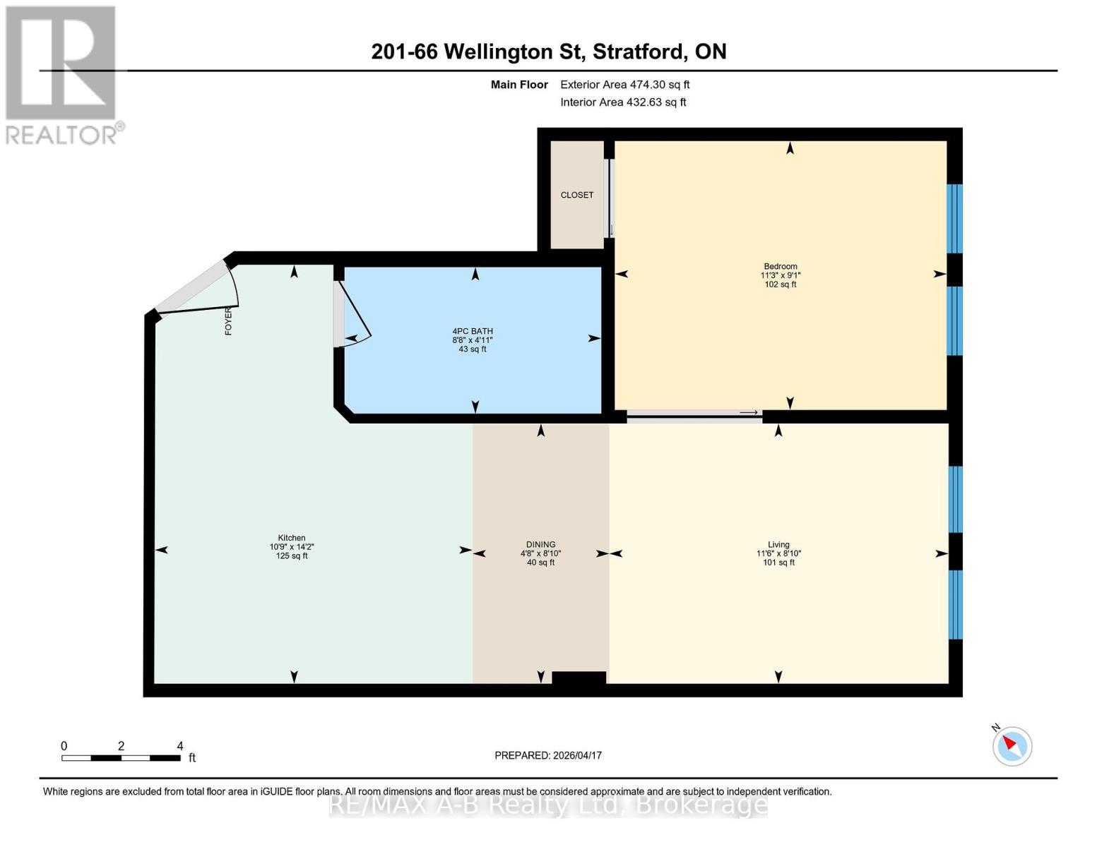 #201 - 66 Wellington Street, Stratford, Ontario  N5A 2L2 - Photo 24 - X13018218