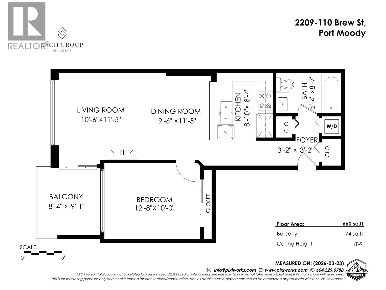 2209 110 Brew Street, Port Moody, British Columbia  V3H 0E4 - Photo 29 - R3112100