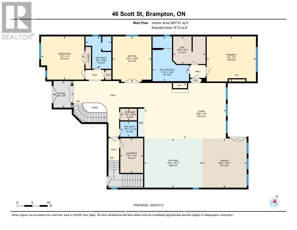 46 Scott Street, Brampton, Ontario  L6V 1S2 - Photo 46 - W13019630