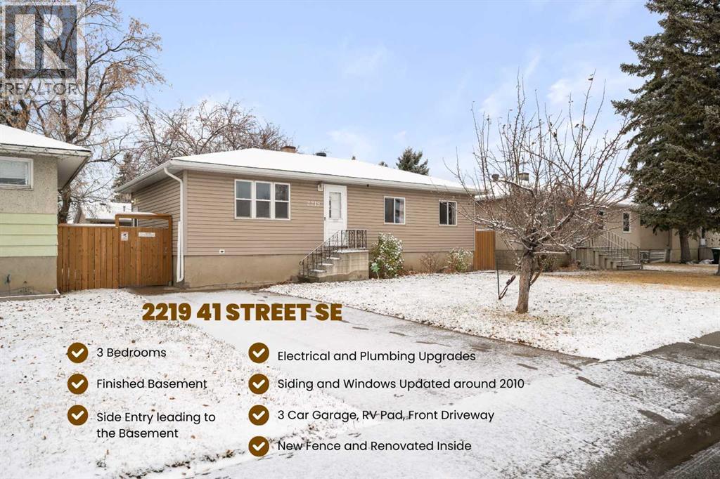 2219 41 Street SE, Calgary, Alberta  T2B 1C8 - Photo 1 - A2288693