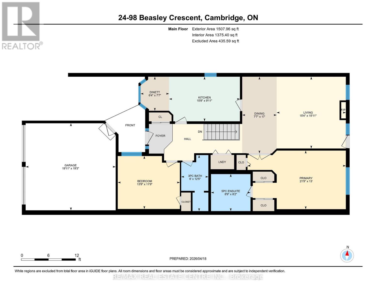 98 Beasley Crescent, Cambridge, Ontario  N1T 1T5 - Photo 33 - X13020672