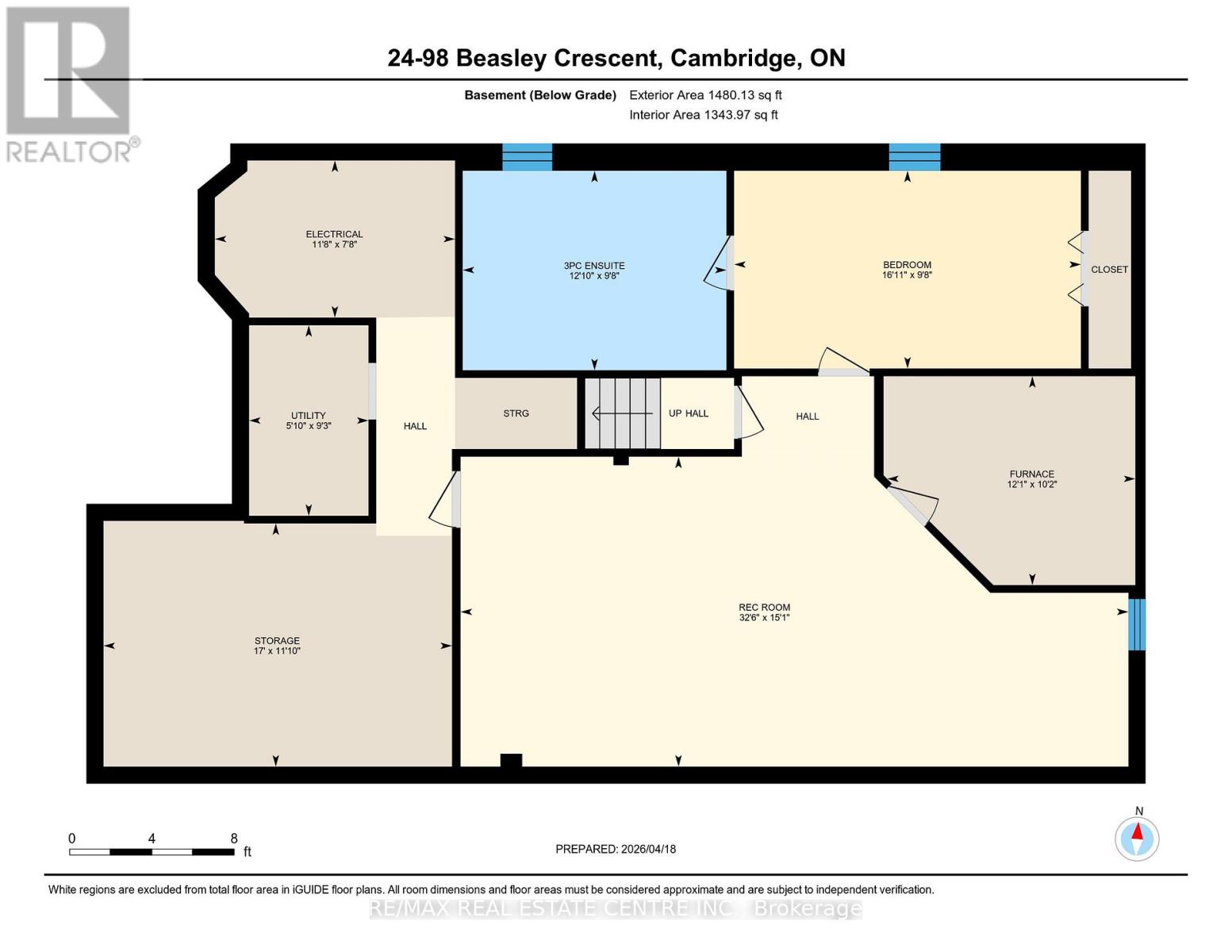 98 Beasley Crescent, Cambridge, Ontario  N1T 1T5 - Photo 34 - X13020672