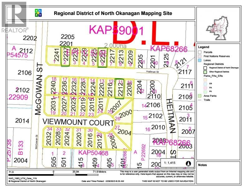 2221 Heitman Street Lot# 6, Enderby, British Columbia  V4Y 4M5 - Photo 19 - 10382988