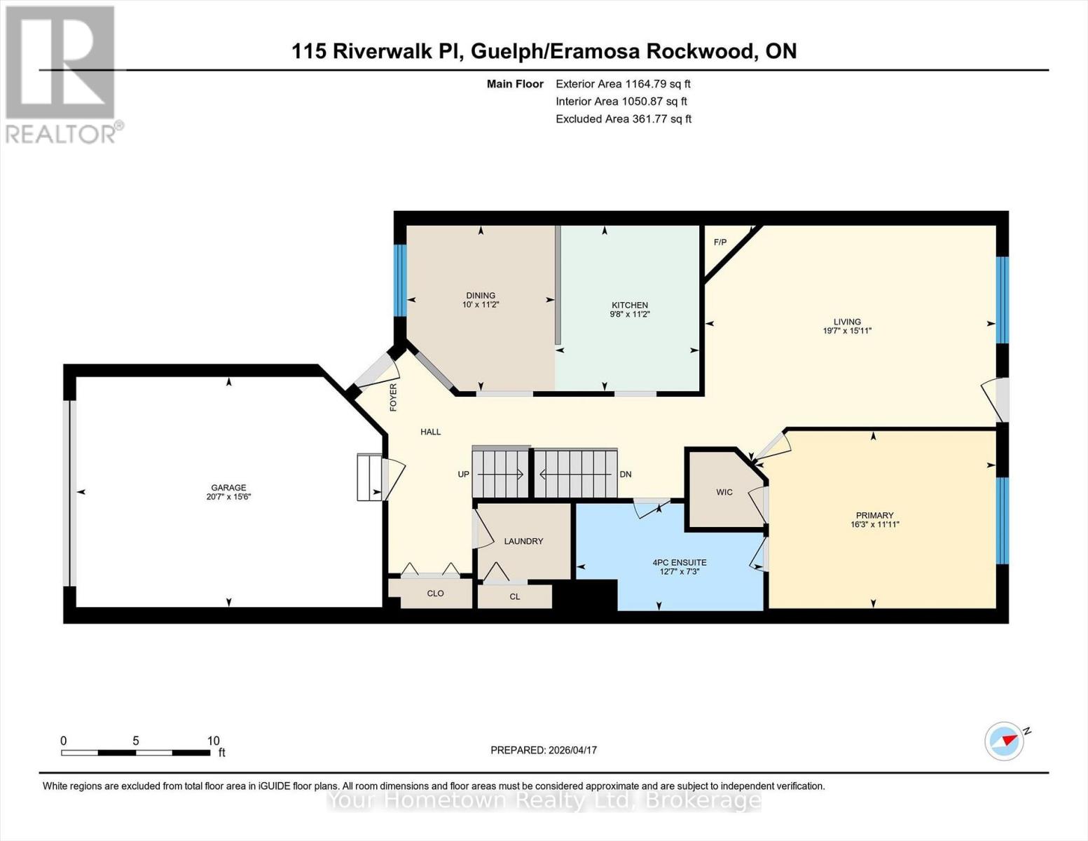 115 Riverwalk Place, Guelph/eramosa (Rockwood), Ontario  N0B 2K0 - Photo 47 - X13021546