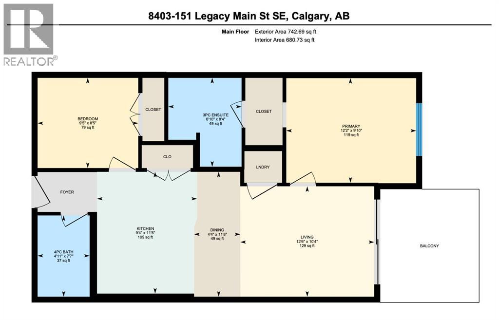 8403, 151 Legacy Main Street SE, Calgary, Alberta  T2X 4A4 - Photo 17 - A2284213
