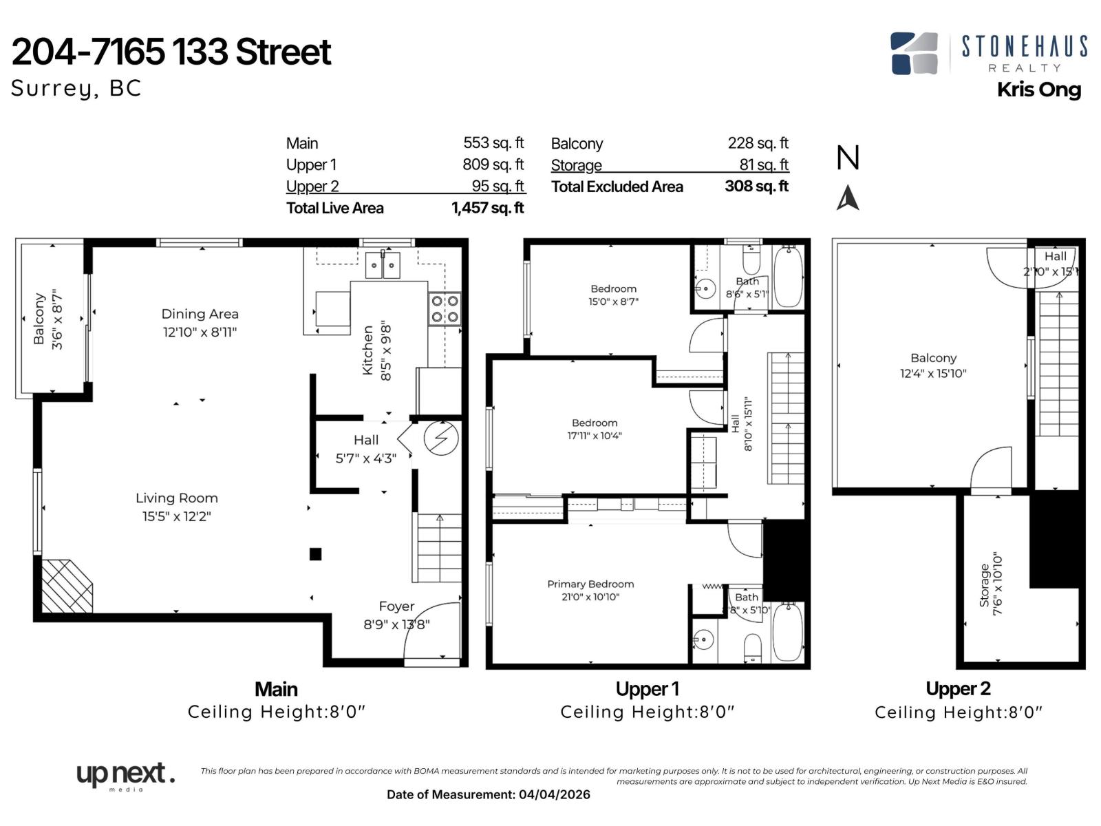 204 7165 133 Street, Surrey, British Columbia  V3W 7Z6 - Photo 23 - R3102140