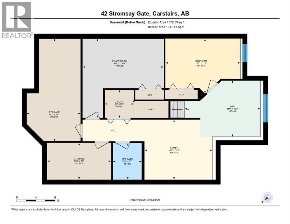 42 Stromsay Gate, Carstairs, Alberta  T0M 0N0 - Photo 38 - A2300093