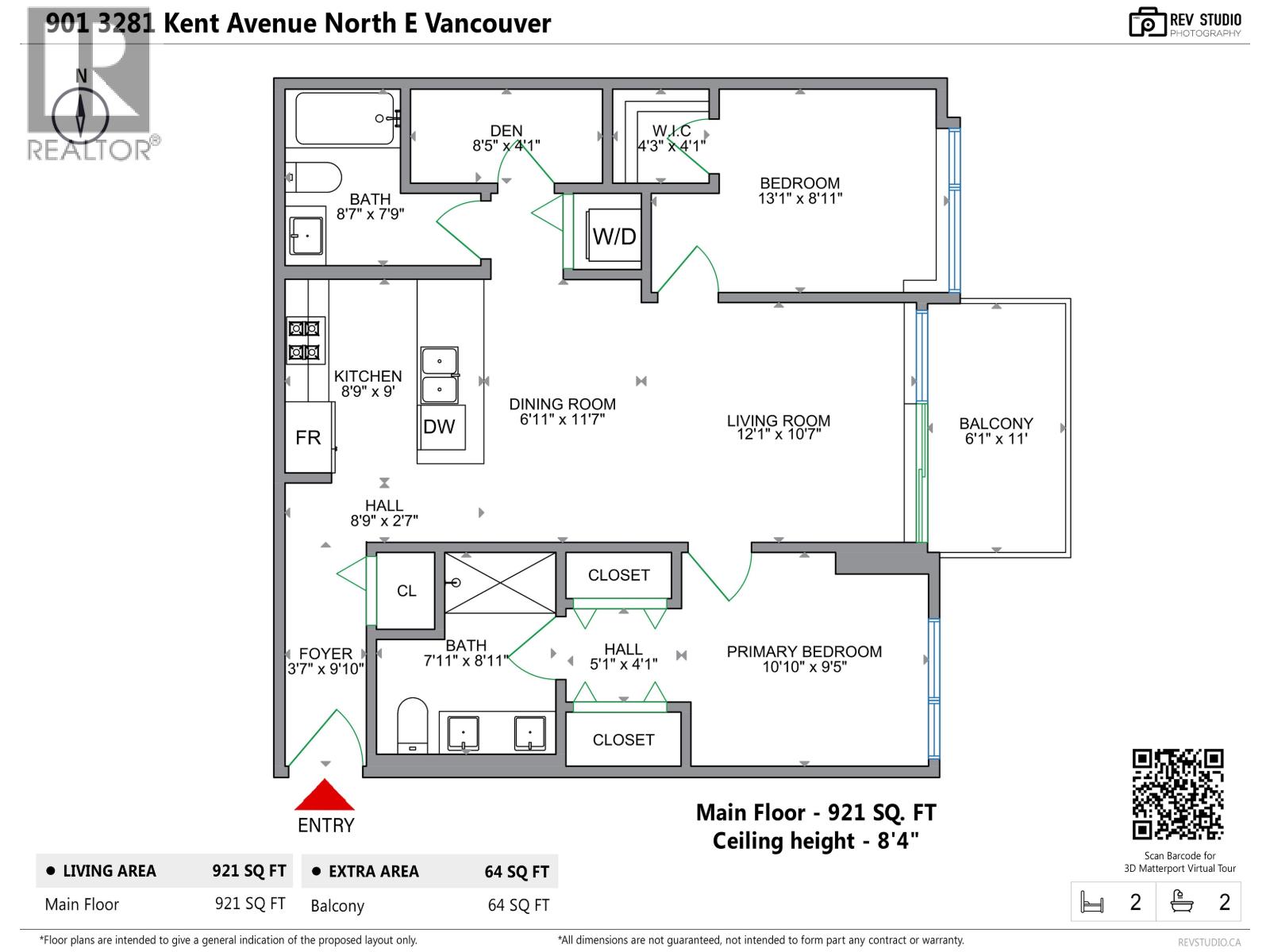 901 3281 E Kent Avenue North, Vancouver, British Columbia  V5S 0C4 - Photo 13 - R3113331