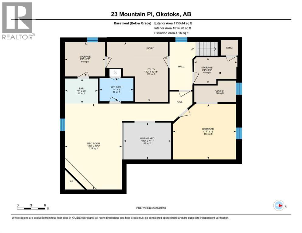 23 Mountain Place, Okotoks, Alberta  T1S 1G7 - Photo 45 - A2303186