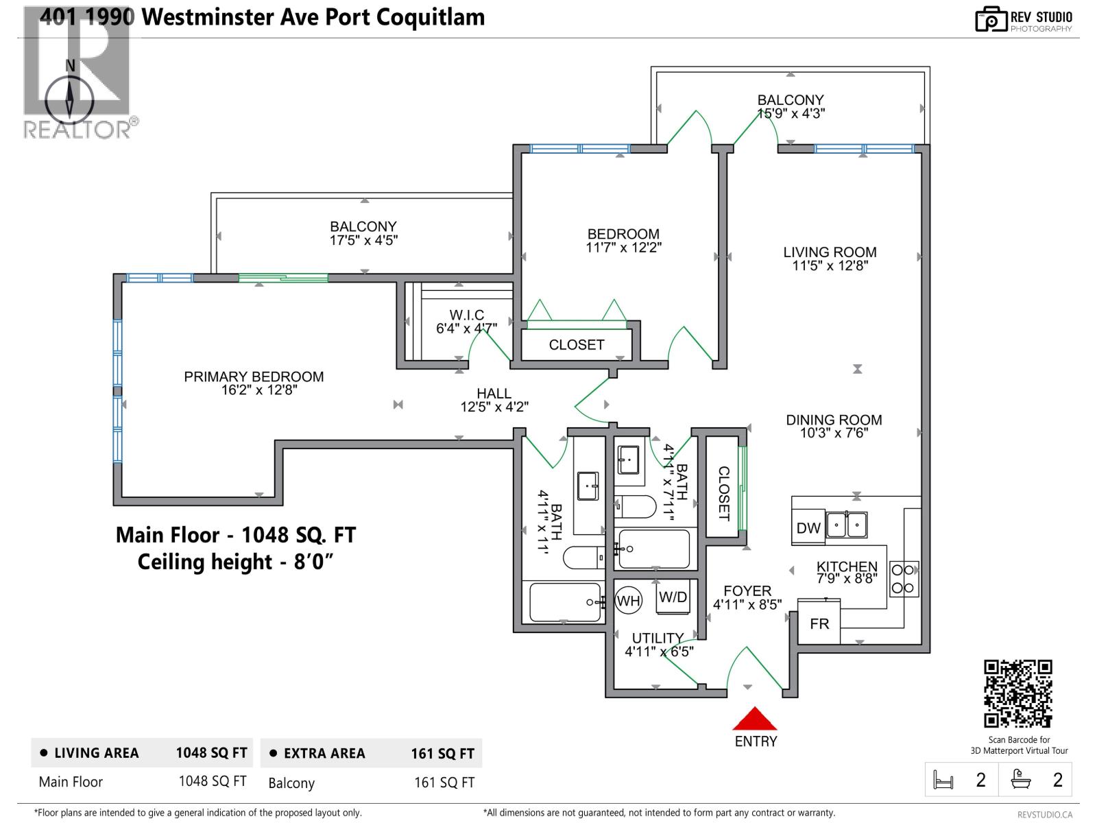401 1990 Westminster Avenue, Port Coquitlam, British Columbia  V3B 1E8 - Photo 30 - R3113754