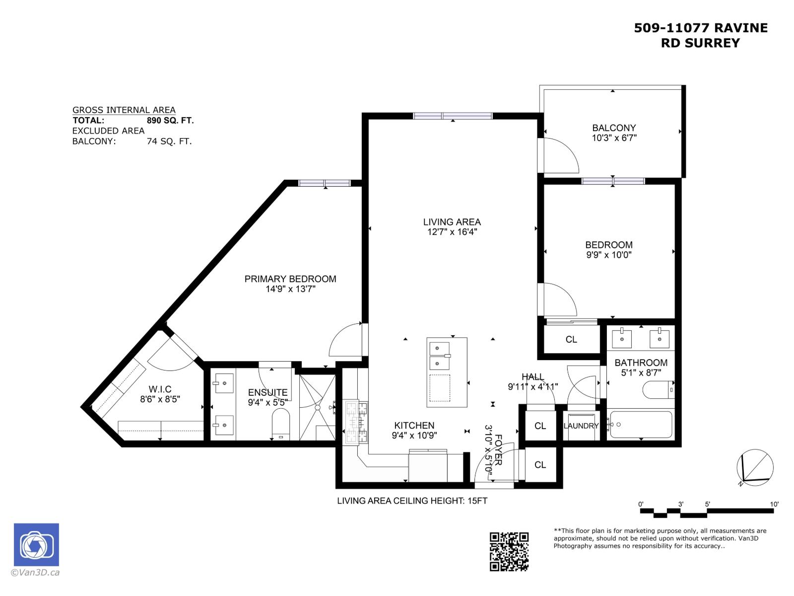 509 11077 Ravine Road, Surrey, British Columbia  V3T 0R7 - Photo 14 - R3113828