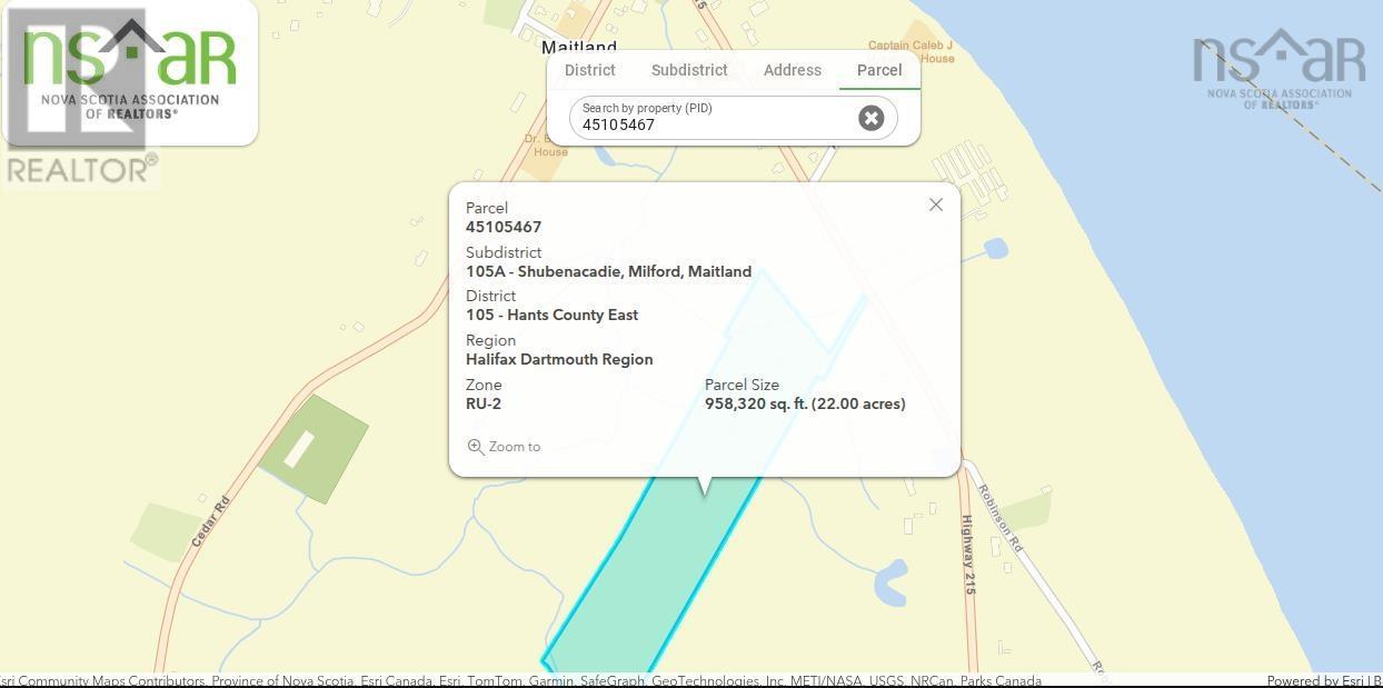 22 Acre 215 Highway, Maitland, Nova Scotia  B0N 1T0 - Photo 2 - 202602413