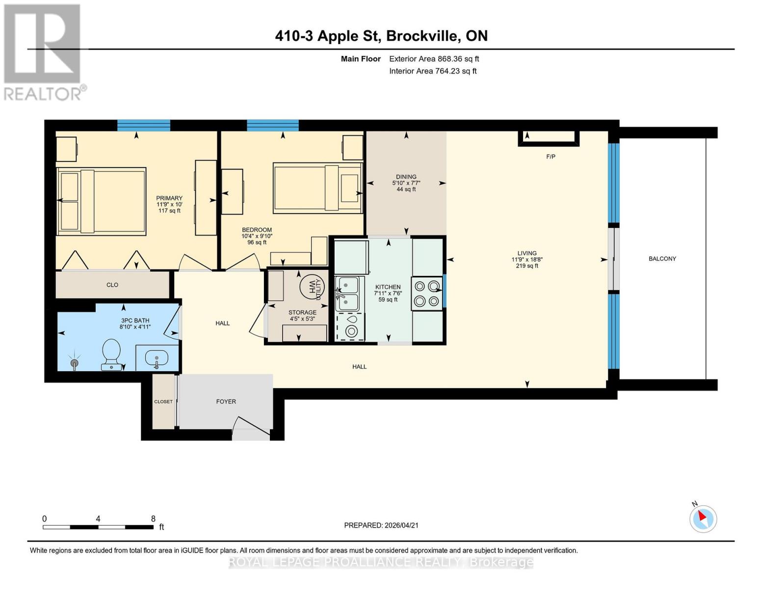 410 - 3 Apple Street, Brockville, Ontario  K6V 4X5 - Photo 45 - X13022088