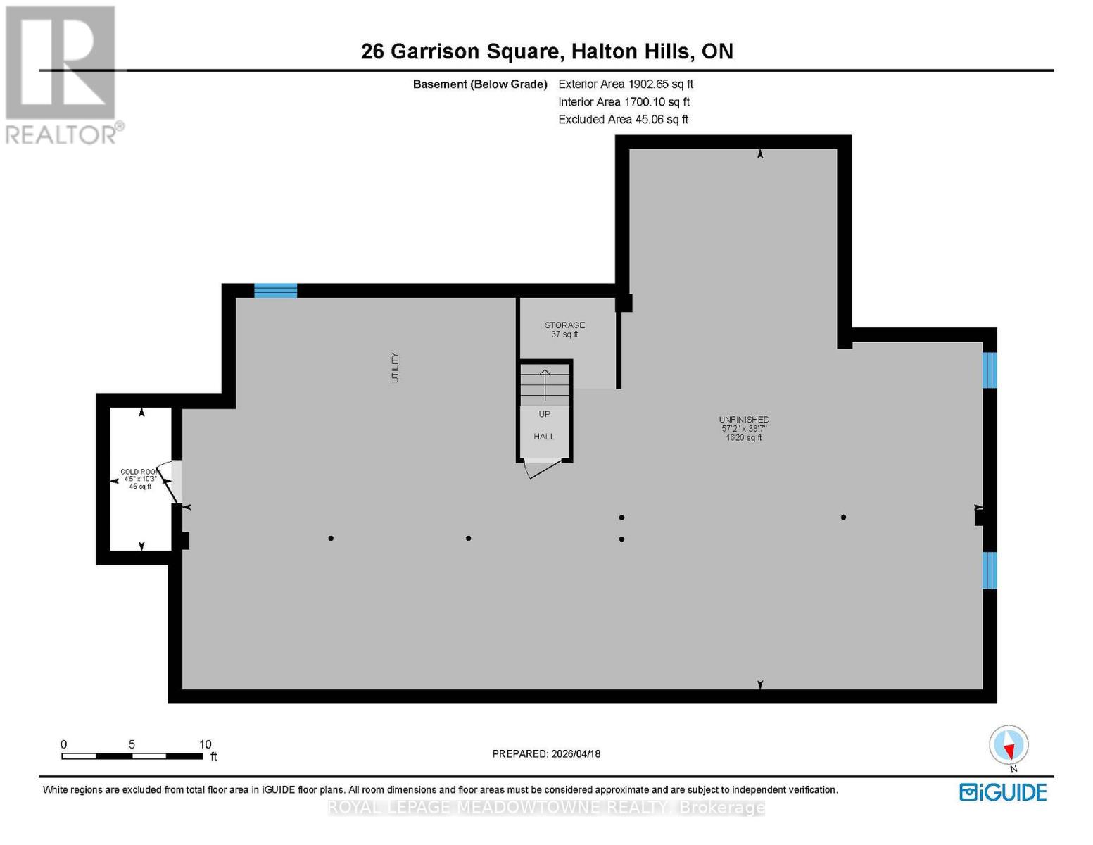 26 Garrison Square E, Halton Hills (Georgetown), Ontario  L7G 0B9 - Photo 42 - W13024206