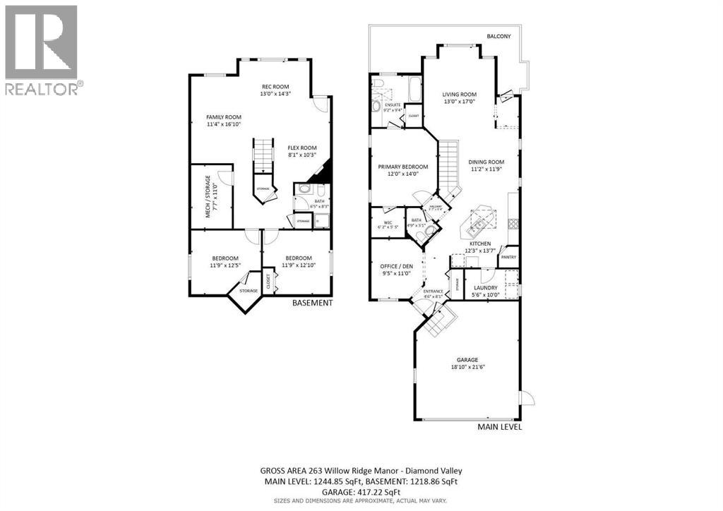 263 Willow Ridge Manor SW, Diamond Valley, Alberta  T0L 0H0 - Photo 43 - A2292077